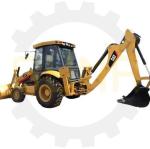 6800X2040X2850 mm CAT 420F Backhoe Loader Excavator Used Caterpillar 416 420 430