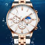 Limited Edition Steel Quartz Watch Butterfly Buckle Citizen Watches For Men