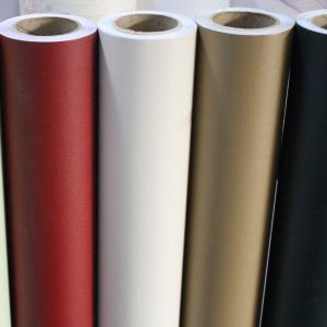 Wholesale Waterproof Self Adhesive PVC Film Plain Color 0.08mm-0.15mm High Strength from china suppliers