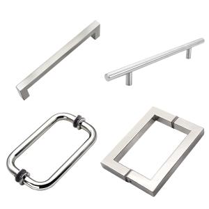 Wholesale Stainless Steel Polished Glass Door Handle Popular Design for Your Requirements from china suppliers