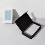 Custom Logo Book Shaped Flip Cardboard Gift Packaging Box With Magnet For Phone