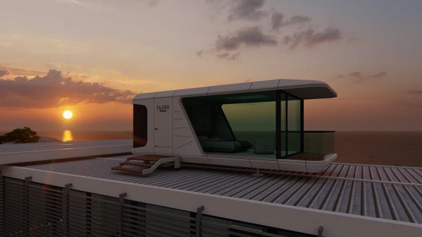 20ft Smart House Luxury Space Capsule House Modern Luxury Living Mobile House
