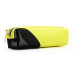 Portable Waterproof PU Leather Zippered Cosmetic Bag