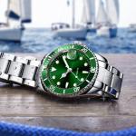 8.5inch Quartz Movement Stainless Steel Watch For Men