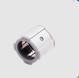 Anodizing Silver Outer Aluminum Tubing Joints Connectors AL-18-B Without Slot