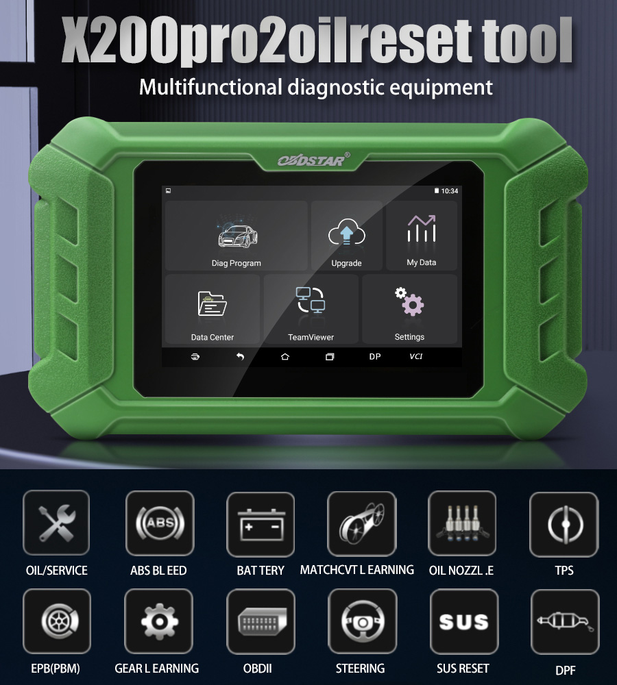 OBDSTAR X200 Pro2 Oil Reset Tool