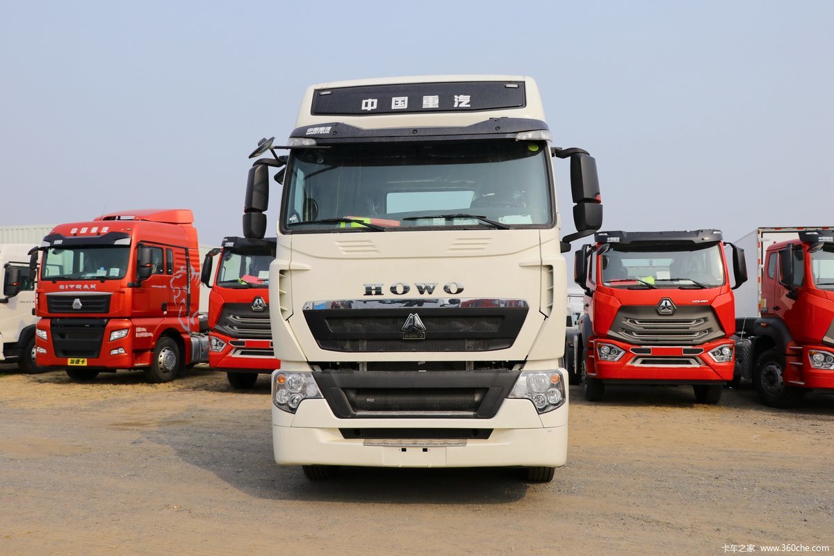 Sinotruk Howo 6x4 10 Wheel Tractor Truck Used 371hp 440hp Cylinders 6 Tire Number 10