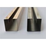 304 316 Stainless Steel Tile Trim Interior Decorative 304 Grade Tile Profiles
