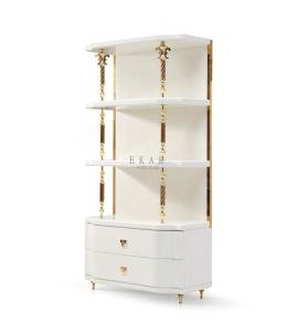 Wholesale Modern Design Dining Room Showcase Display Cabinet Wood Cupboard from china suppliers