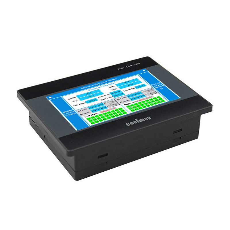 3.7 inch Industrial Human Machine Interface HMI 88*88*25mm Dimension 60000h LED Backlight