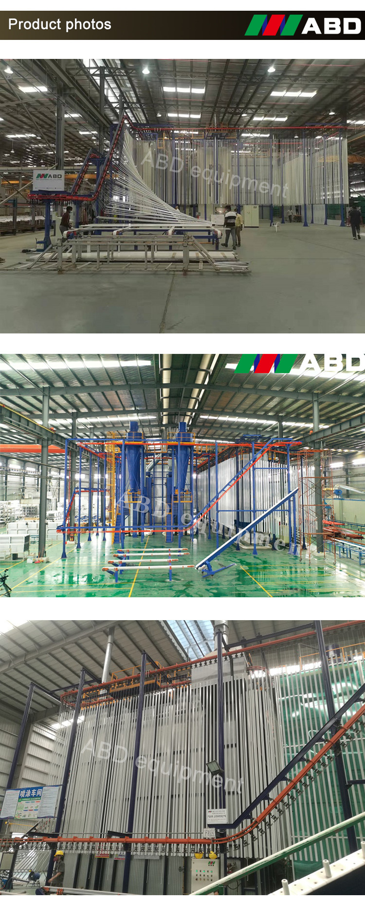 Surface Pretreatment Dip Tank Equipment Powder Painting Line 50W