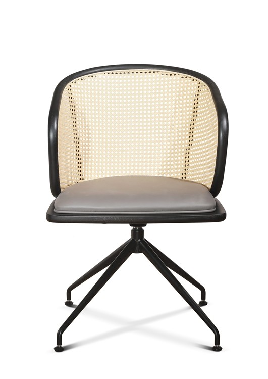 Executive Office Guest Rattan Office Chairs PU Upholstery 70cm Adjustable 10.5 Kg