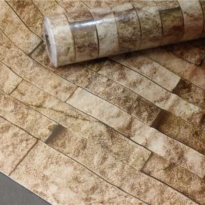 Wholesale High Strength Self Adhesive Laminating Film Stone Look PVC Interior Film from china suppliers
