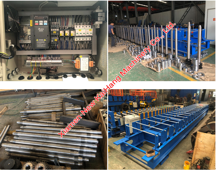 0.7mm Corrugated Roof Panel Roll Forming Machine 25m/min