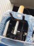 120 Ton Forklift Tire Press Machine , Hydraulic Tyre Press Equipment TP120