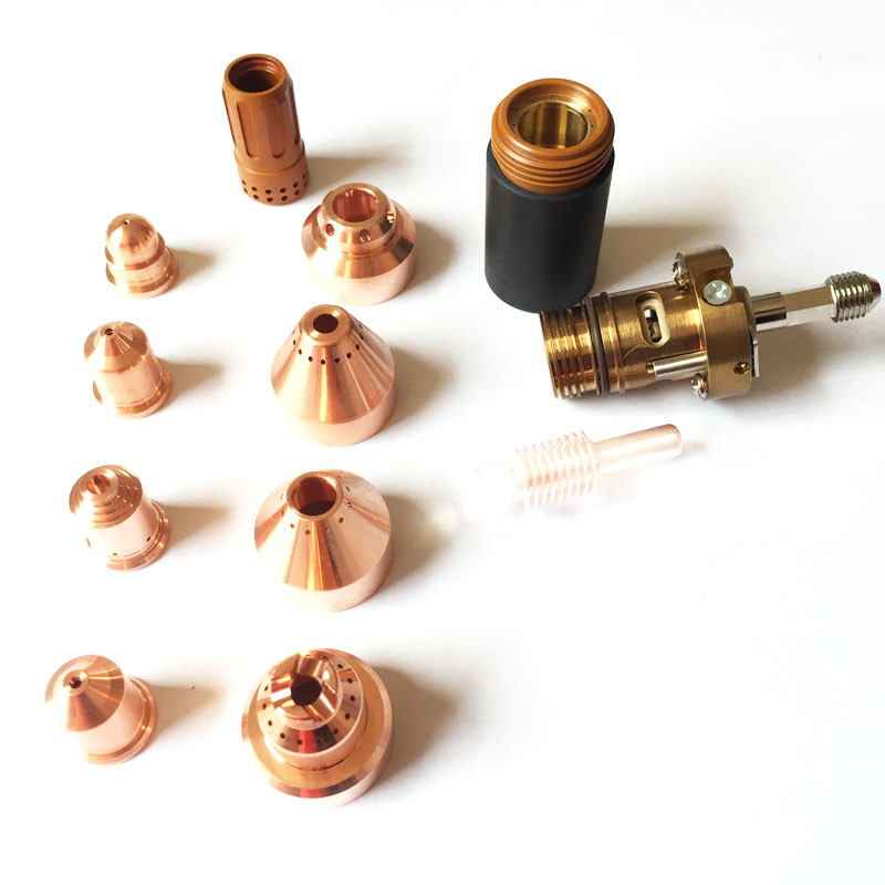 PowerMax 65 85 105 Compatible parts for Hypertherm Plasma Consumables , Plasma Cutter Torch Parts Electrode