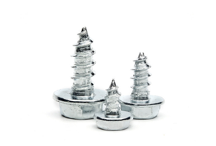 ASTM A153 Zinc Plated Steel Hex Head Wood Screws Hexagon Lag Bolts