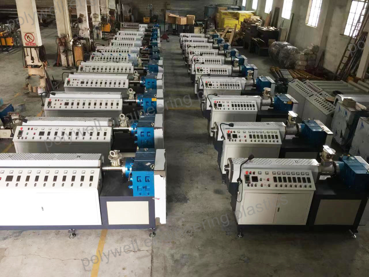 PA66 Single Screw Extruder Machine Thermal Break Profile For Heat Insulation Strips