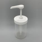 UK10 550ML bottle with special cap for pressed jam syrup pump