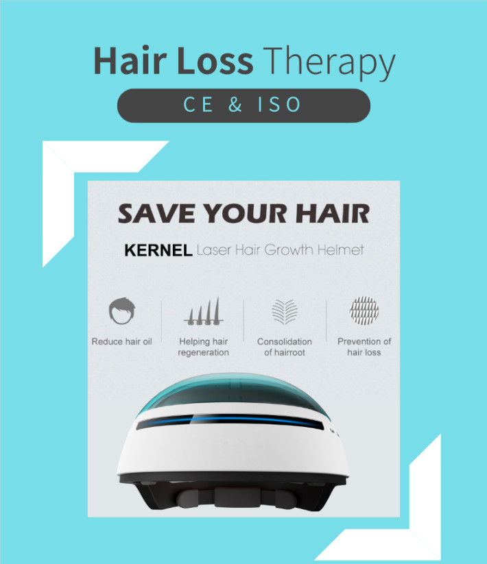 ISO Laser Hair Growth Helmet 8000B Kernel Medical Equipment