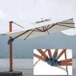 Outdoor Beach Umbrella Foldable Roman Design Classic Durable Mail Packing