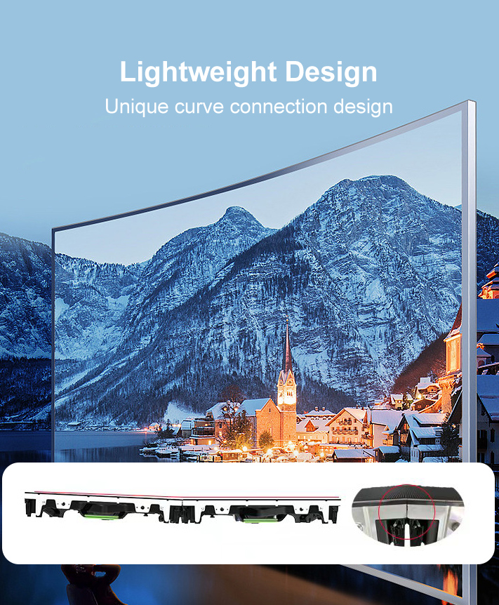 Rental LED Screen Large Led Stage Curtain Screen P2.9 Mobile Led Screen Hire For Events