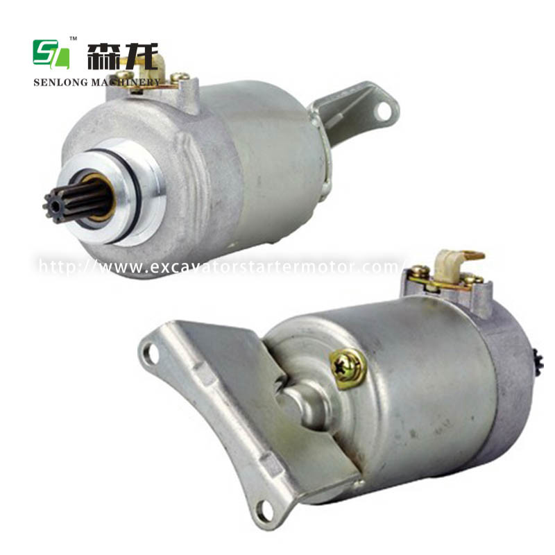 12V 9T Starter for 185cc 12V Kawasaki KLF185 Bayou 1985-1988 21163-1076 18693 21163-1076 18693