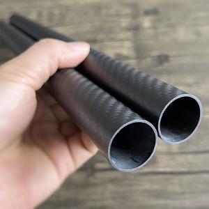 Wholesale All Sizes 3K Carbon Fiber Tube Pipe Strong And Tough Wear-Resistance from china suppliers