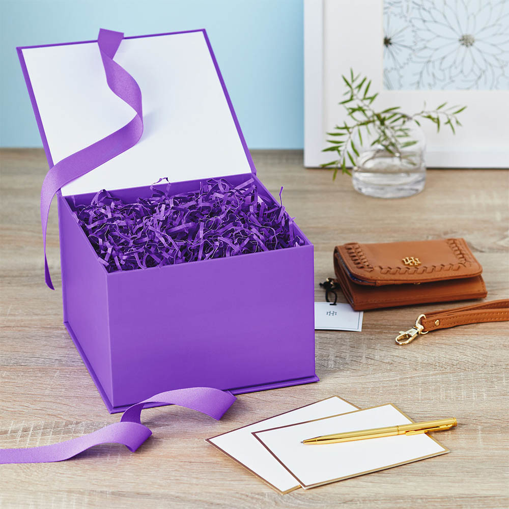Biodegradable Crinkle Cut 22g Color Shredded Paper For Packaging