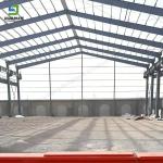 Green Modern Prefabricated Industrial Steel Structure Warehouse Office