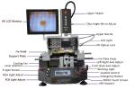 4800W 60Hz Infrared BGA Rework Station Soldering Desoldering WDS-600
