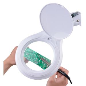 China 5 magnifying lamp 3 diopter magnifyier light  enlargement work lamp 5inch lens on sale