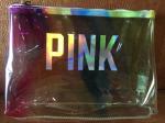 Colorful Zipper Promotional PVC Bags 0.1-0.8MM Thickness With Clear Laser