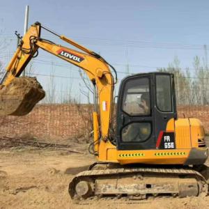 Wholesale Used Lovol 65E Mini Excavator 6.5Ton Capacity Low Hours Full Service Construction Landscaping Utility from china suppliers