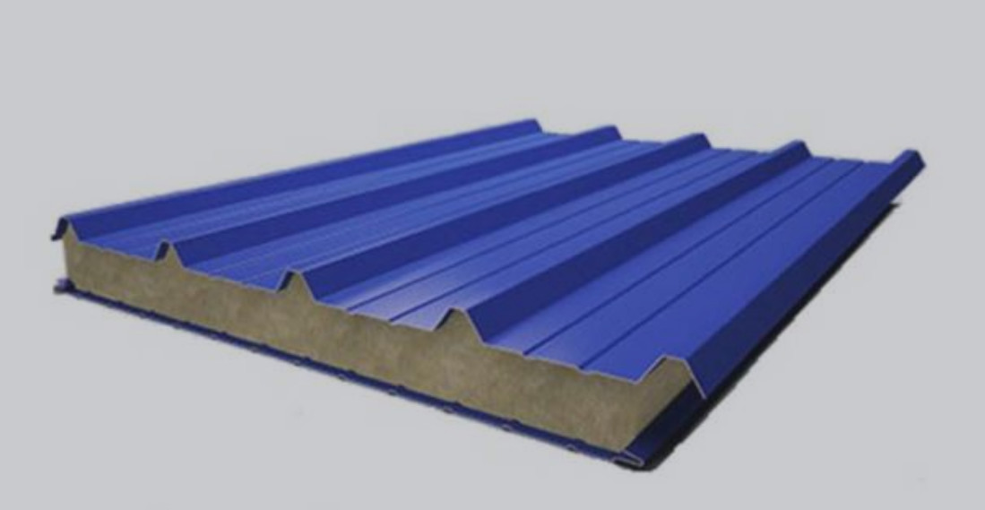Thermal Insulation Waterproof PU EPS Rock Wool Sandwich Panel Production Line