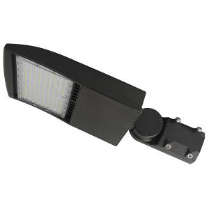 Wholesale Slip Fitter 150W LED shoebox light 5000K 200-480Vac coffee color from china suppliers