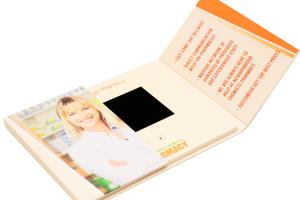 Wholesale 7 Inch LCD Screen Video Brochure Manufacturer Advertising Business Brochure Digital Video Book from china suppliers