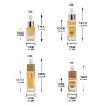 5ml 10ml 15ml 30ml glass serum for skincare packaging glass bottle face care
