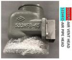 Air pipe closing devices533HFB-80A,533HFO-80A AIR PIPE HEAD