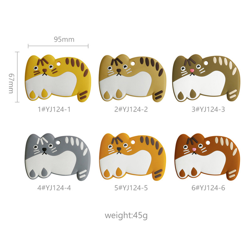 Customized Logo Silicone Baby Teether Chewable With Cow Fox Owl Shape