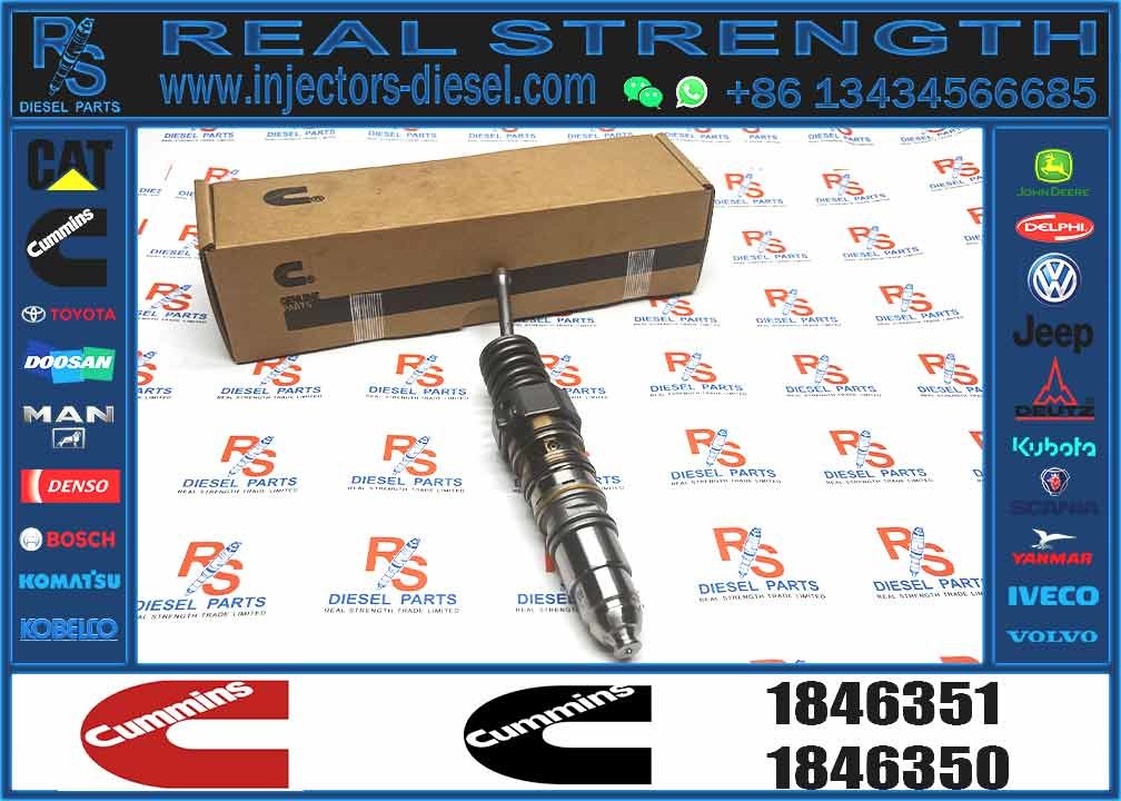 Fuel system Remanufacturing 1846351 Diesel Fuel Injector X15 Series for scania