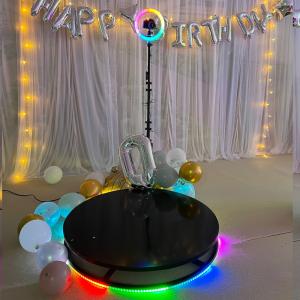 Wholesale Iron Base Event Photo Booth 360 Camera Automatic For Phone GoPro iPad from china suppliers