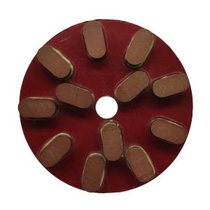 Wholesale OBM Support 8&quot; 10&quot; Diamond Grinding Plate for Granite Grit 500 800 1000 1500 3000 from china suppliers