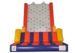 Outdoor Games Inflatable Rock Climbing Wall 0.55mm PVC Tarpaulins Waterproof
