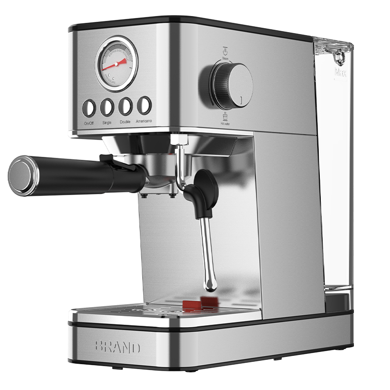 Commercial Automatic Coffee Maker Machine Stainless Steel Coffee Maker 1200W