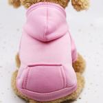 100% Cotton Small Dog Hoodie Classic Carrying Custom Dog Hoodies