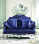 Dark Blue Luxury Living Room Furniture Sectional Velvet Modern American Sofas
