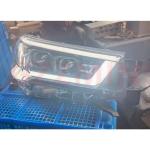 Plastic Black Car LED Headlight For Toyota HILUX REVO ROCCO