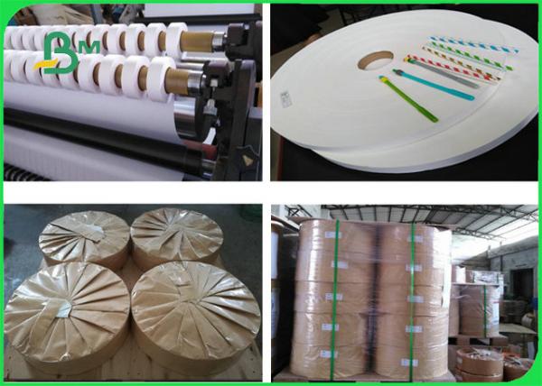 Quality Eco - friendly and Compostable Width 13mm 27MM 33MM Food Grade Kraft Paper Roll for sale