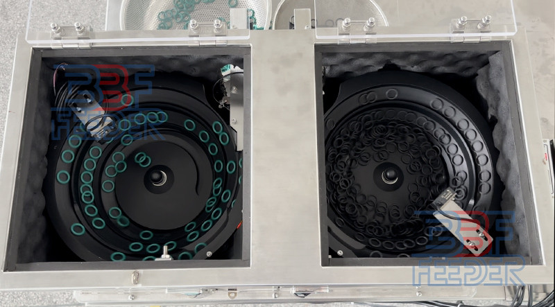 Soundproof Vibratory Bowl Feeder Washers Gaskets Vibrating Parts Feeder